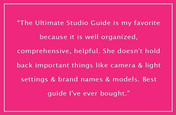 Learning the Basics of Studio Photography