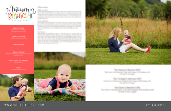 Family Magazine Welcome Packet Template