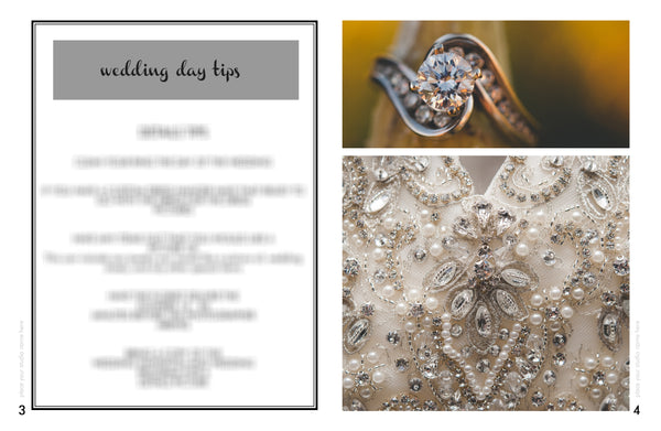 Wedding Tip Client Guide Template