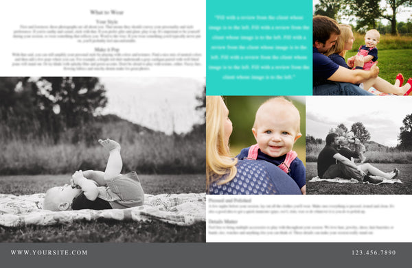 Family Magazine Welcome Packet Template