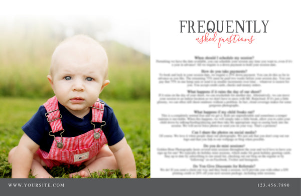 Family Magazine Welcome Packet Template