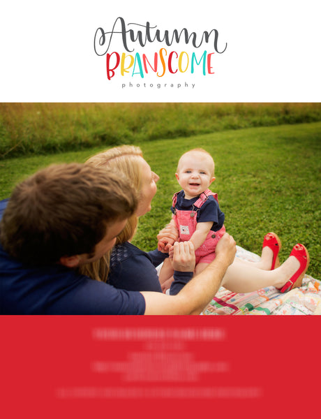 Family Magazine Welcome Packet Template