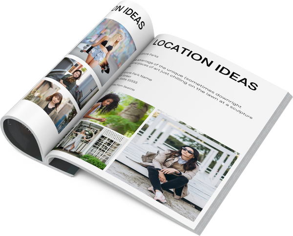 Location Planning Guide for Photography Clients for CANVA: HUGE BUNDLE