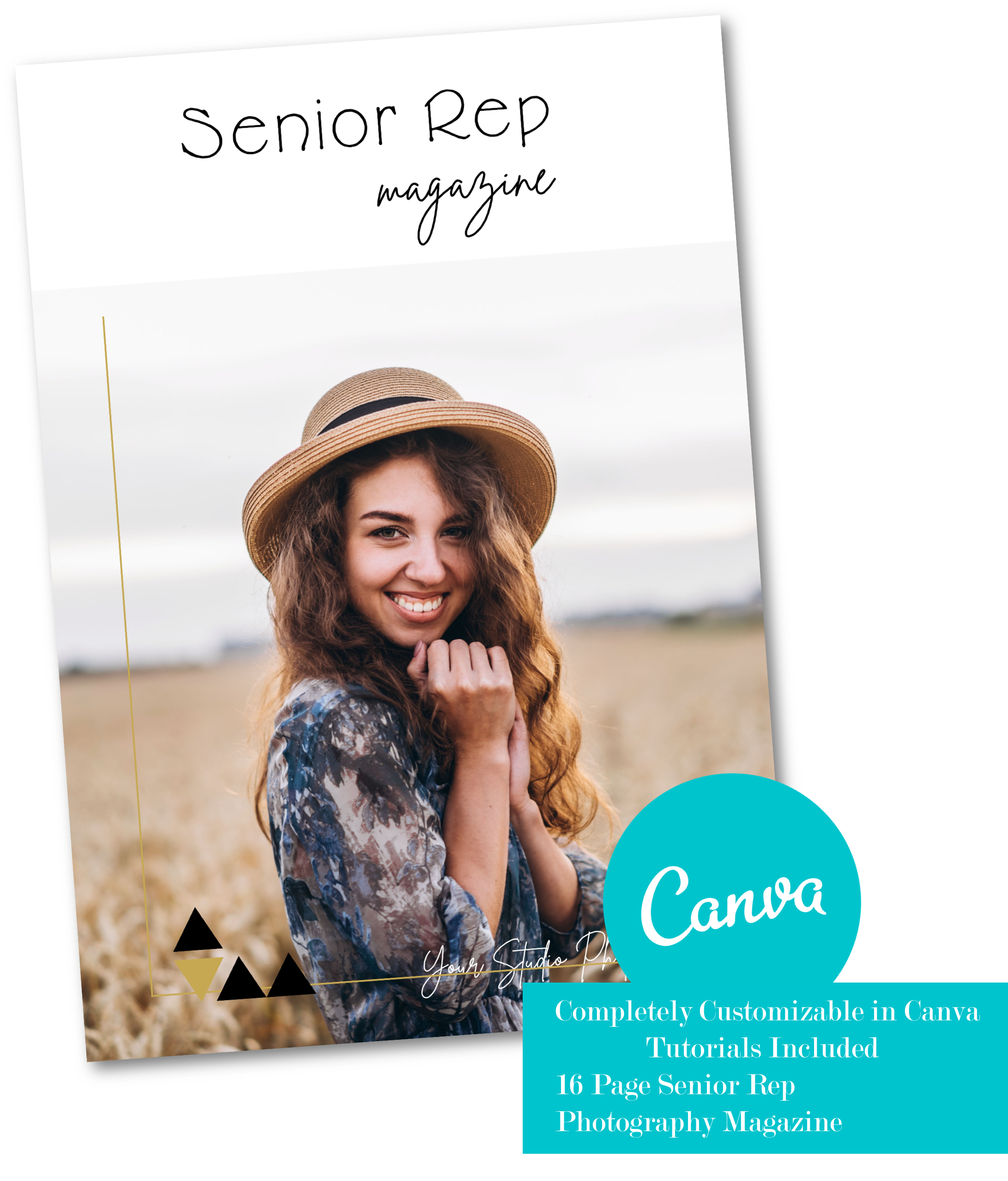 Senior Rep Client Guide, Senior Photography Welcome Packet Template Se ...