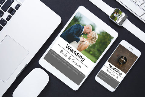 860 Wedding and Engagement Posing Card Bundle by Gage Blake Photography