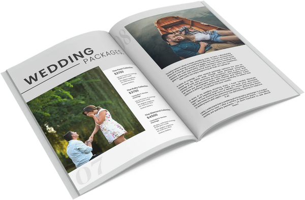 Portrait Client Guide, Welcome Packet Template, Magazine Template