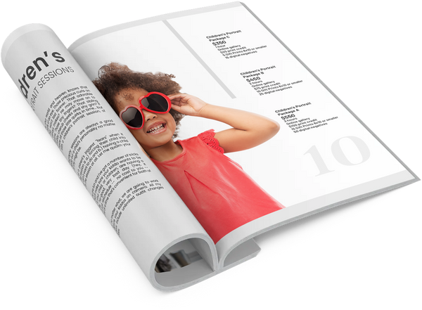 Portrait Client Guide, Welcome Packet Template, Magazine Template