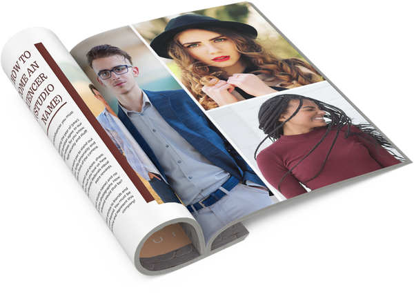 Senior Photography Lead Magnet Template | Client Prep Guide, Magazine Template for CANVA
