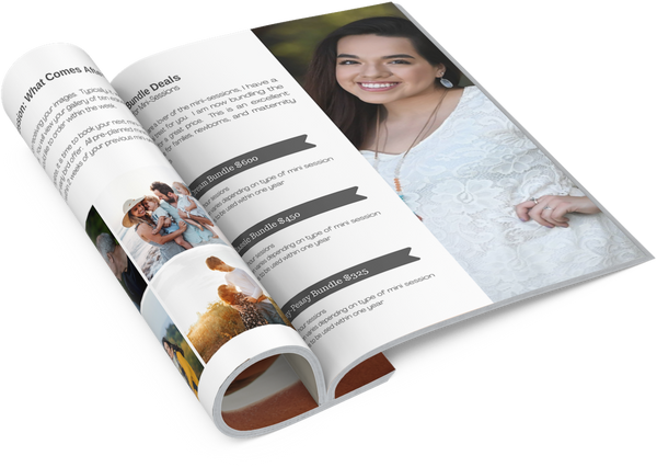 Mini Session Client Prep Guide for Canva, Client Guide Magazine Template for Canva