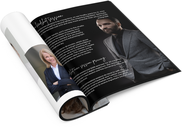 Headshot Photography Client Guide {3rd Edition} for Canva | Welcome Packet Template, Magazine Template for Canva