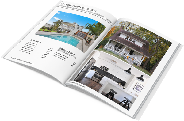 Real Estate Photography Client Guide for Canva, Welcome Packet Template, Magazine Template for Canva