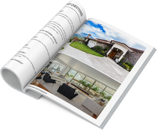 Real Estate Photography Client Guide for Canva, Welcome Packet Template, Magazine Template for Canva