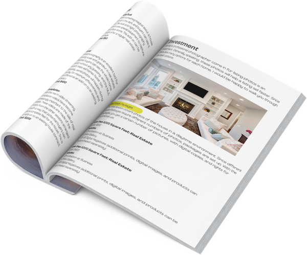Real Estate Photography Client Guide 2nd Edition for Canva, Welcome Packet Template, Magazine Template for Canva