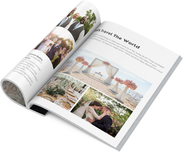 Destination Wedding  & Engagement Photography Client Guide for Canva, Welcome Packet, Magazine Template for Canva