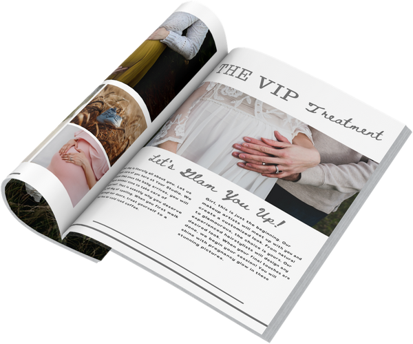 Maternity Client Guide for Canva | Maternity Welcome Packet | Canva Template