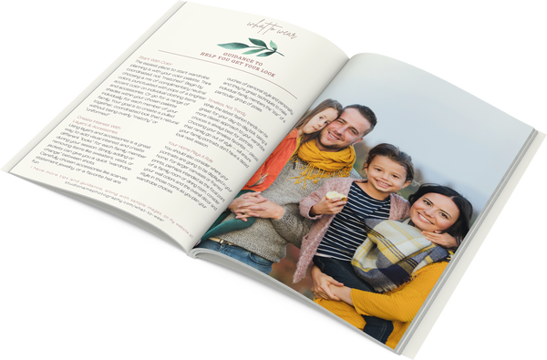 Family Photographer Client Welcome Guide Studio Magazine for CANVA, Portrait Client Guide for CANVA, Magazine Template