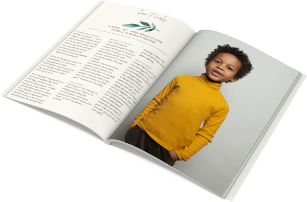 Family Photographer Client Welcome Guide Studio Magazine for CANVA, Portrait Client Guide for CANVA, Magazine Template