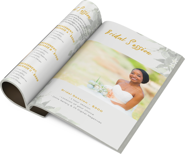 Wedding Photography Client Guide for CANVA | Welcome Packet Template for Wedding Photographers, Magazine Template