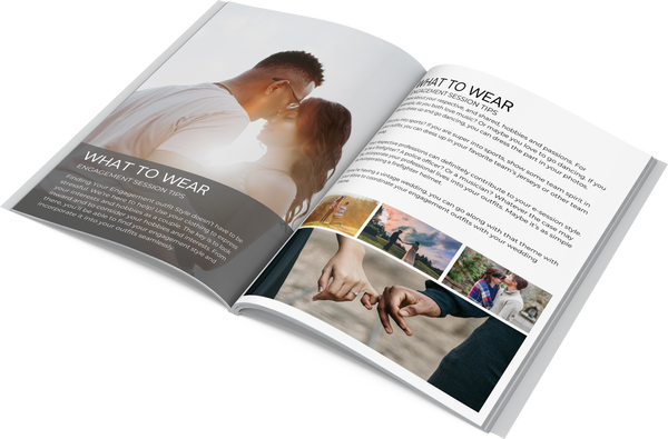 Engagement Session Prep Guide for Canva, Engagement Photography Client Guide