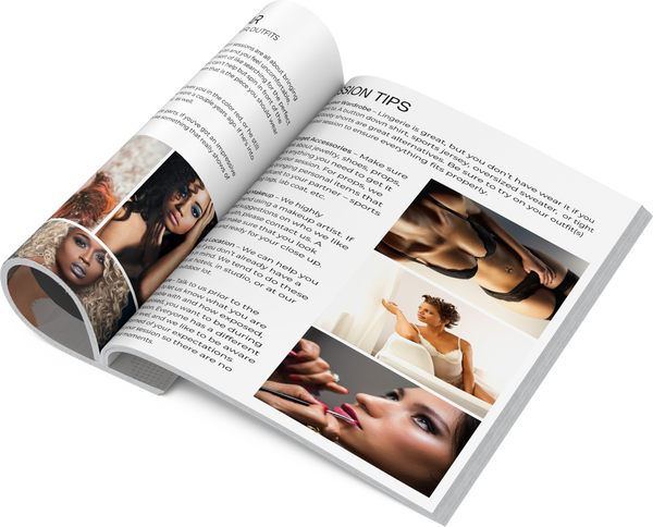 Boudoir Photography Session Prep Guide for CANVA, Boudoir Client Guide