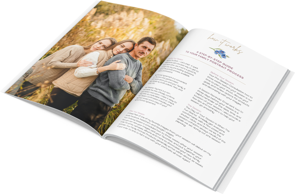 Portrait Photography Marketing Magazine Template for CANVA, Family Photography Client Guide, Welcome Packet, Portrait Photographer