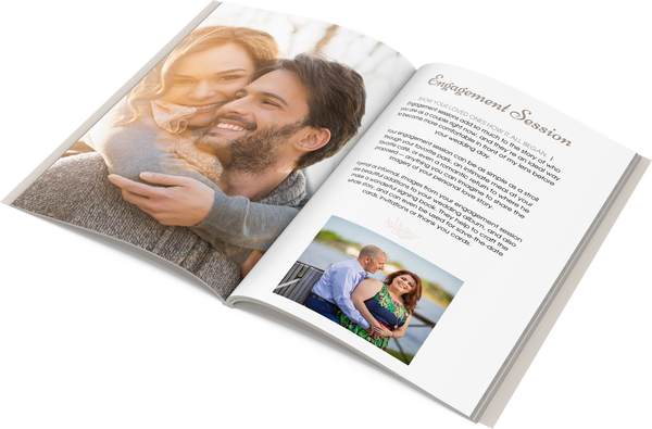 Wedding Photography Magazine Template for CANVA, Wedding Photographer Client Welcome Packet,  Photography Marketing Template | 1494