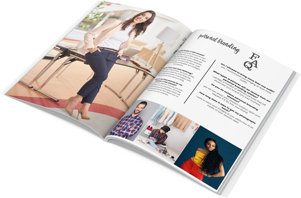 Personal Branding Photography Client Guide for CANVA | Session Planning Guide