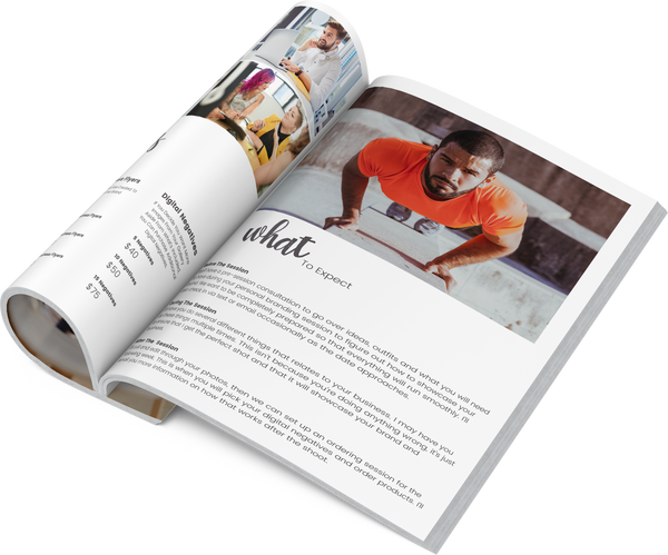 Personal Branding Photography Client Guide for CANVA | Session Planning Guide