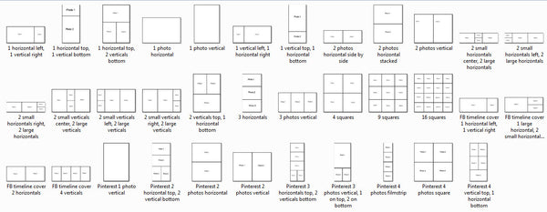 Collage Maker Templates & Actions