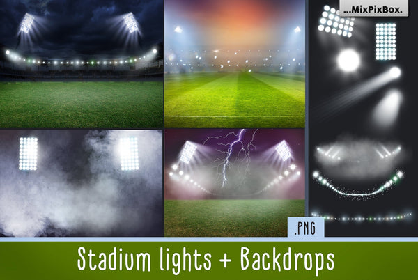Photo Overlay Bundle: Beach Backgrounds, Dirt Explosion, Stadium Light, Animal Overlays, Ribbon, Floral + more!