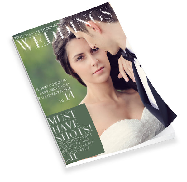 Wedding Magazine Welcome Packet Template {1st Edition}