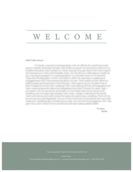 Wedding Photography Lead Magnet Template | Client Prep Guide | PSD Templates