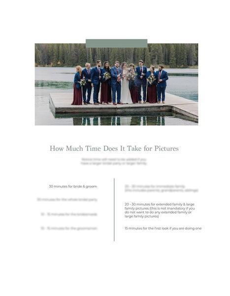 Wedding Photography Lead Magnet Template | Client Prep Guide | PSD Templates