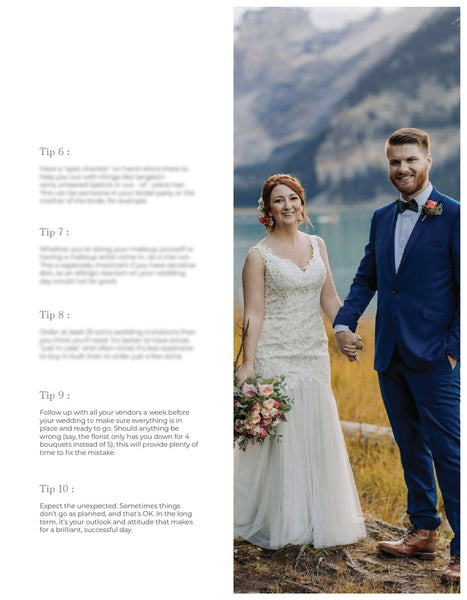 Wedding Photography Lead Magnet Template | Client Prep Guide | PSD Templates