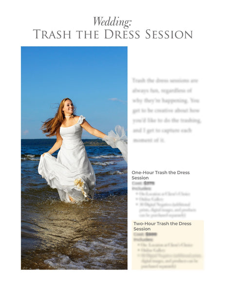 The Complete Wedding Photography Product Collection