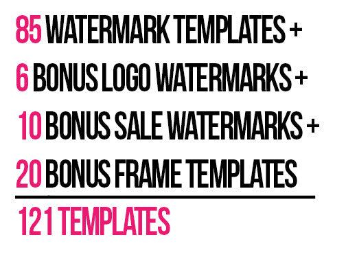 Watermarks Made Easy! {The Complete Collection}