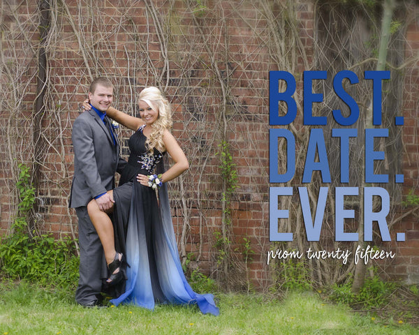 Prom Text Overlays